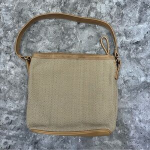 Vintage Liz Claiborne Tan Shoulder Bag